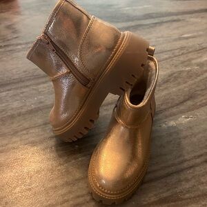 Dolce Vita little girl size 12 rose gold boots